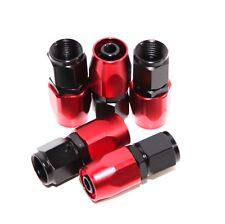 AN-6 AN6  Aluminum Straight Swivel Fuel Oil Gas Line Hose End Fitting Adapter picture