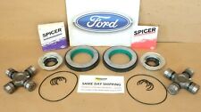 2016-2023 Ford F250 F350 4x4 Front Axle Shaft Seal And Greaseable U Joint Kit picture