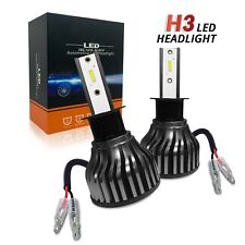 2PCS H3 LED Headlight Fog Light Bulb Conversion Kit Super Bright White 6500K picture