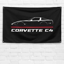 For Chevrolet Corvette C4 1991-1996 Enthusiast 3x5 ft Flag Banner Birthday Gift picture