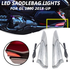 Motorcycle LED Saddlebag Accent Swoop Light Case For Honda Goldwing GL1800 2018- picture