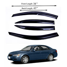Fits for Hyundai Sonata 05-10 Side Window Vent Visor Sun Rain Deflector Guard picture
