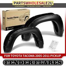 6x New Pocket Rivet Style Wheel Fender Flares for Toyota Tacoma 2005-2011 Pickup picture