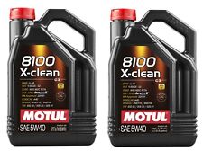 Motul 8100 X-CLEAN 5W40 - 10 Liters - Fully Synthetic Engine Motor Oil (2 x 5L) picture