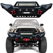 Vijay Tacoma Front Bumper with 4x20W Lights and D-Rings For 2005-2015 Tacoma picture