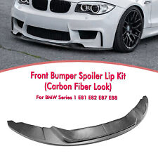 Front Bumper Splitter Spoiler Lip For BMW 1 Series E81 E82 E87 E88 1M 2004-2013 picture