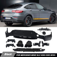 FOR MERCEDES BENZ GLC X253 C253 COUPE 2019+ Rear Bumper Diffuser W/Exhaust Tips picture