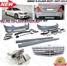 MB 07-13 W221 S Class S65 S63 Amg Style Front Rear Bumper Body Kit S550 S600 Pdc picture