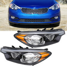 1 Pair Driver&Right Side Headlight Halogen Fit Kia Forte LX EX 2014 2015 2016 picture