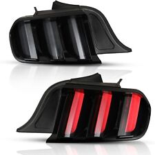 For 2015-2021 Ford Mustang LED Tail Lights Sequential Turn Signals Smoke Lens picture