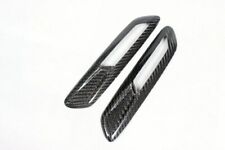 For 10-16 BMW 5Series F10 Carbon Fiber Front Side Fender Vent Cover Trim 2PCS picture