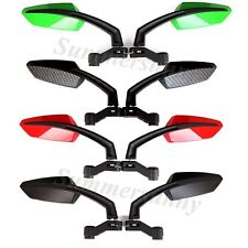 New Universal 8mm 10mm Scooter Rearview Mirrors Pair Moped ATV Motorcycle Backup picture