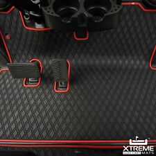 Xtreme Mats EZGO Golf Cart Mat, Full Coverage Floor Liner RED Fits RXV 2008-2022 picture