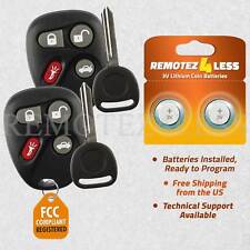 2 for 2003 2004 2005 2006 2007 Cadillac CTS Keyless Entry Remote Fob Car Key picture
