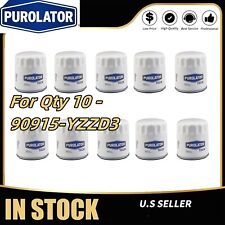 Purolator Qty 10 - 90915-YZZD3  For Toyota Lexus Oil Filters picture
