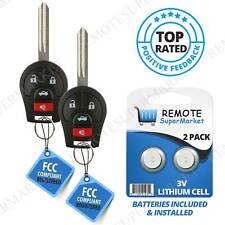 2 For Nissan Versa Sentra 2012 2013 2014 2015 2016 2017 Keyless Entry Remote Key picture