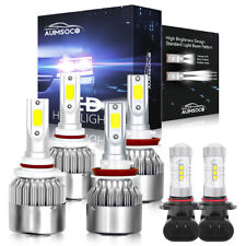For 2015 - 2021 Ford F-150 Hi/Lo Beam Fog Light LED Headlight Bulbs Combo Kit picture