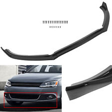 For 2012-2014 VW Volkswagen Jetta Front Bumper Lip Painted Black picture