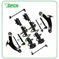 Fits Nissan Rogue 2008-2011 Front Strut + Lower Control Arm + Tie Rod + Sway Bar picture