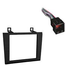 Fits Ford Thunderbird 2002-2003 Double DIN Harness Radio Dash Kit - Black picture