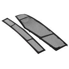 Fits 2010-2015 Cadillac SRX Stainless Steel Black Mesh Grille Insert Combo picture