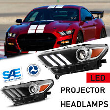 Headlights Projector For 2015 2016 2017 Ford Mustang HID Xenon LED DRL HeadLamps picture