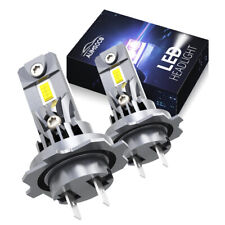 2X H7 LED Headlight Combo Bulbs Kit High or Low Beam 8000K Super White Bright picture