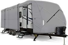 Travel Trailer RV Cover Windproof Extra Thick Upgraded 5 Layers Camper Cover picture