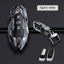 Metal Car Remote Key Cover Case Skin Keychain For Audi A3 A4 A5 A6 A7 Q5 TT picture