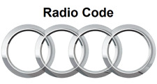 Audi Radio Code / Pin Code Audi Rns-E Concert Blaupunkt Grundig Symphony Chorus picture