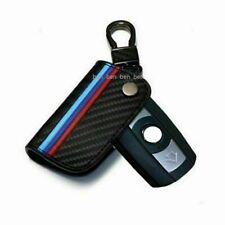 M-Color Carbon Fiber Car Key Fob Cover Case For BMW 1 3 5 6 Series E90 E91 E92 picture