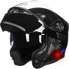ILM Bluetooth Motorcycle Helmet Flip up Modular Dual Visor Intercom FM DOT 902BT picture