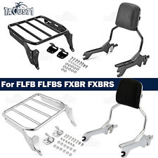 For 18-UP Harley Breakout Fat Boy FLFB Sissy Bar Backrest, Sport Luggage Rack picture