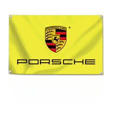 PORSCHE Garage Wall Car Truck Racing Show Auto Banner Sign Flag picture