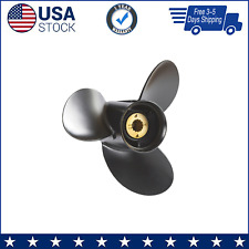 10 1/2 x 13 Aluminum Outboard Propeller fit Mercury Engines 25-70HP,13 Tooth,RH picture