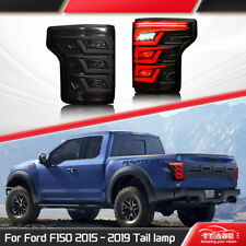 Full LED Tail Lights For Ford F150 2015-2019 Rear Sequential Turn Signal Lamps picture