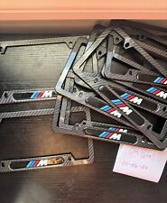 BMW M PERFORMANCE CARBON FIBER TAG PLATE COVER  picture