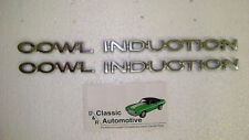3DAY SALE Cowl Induction Hood Emblems 4pcs Chevelle El Camino badges 70 71 72 picture