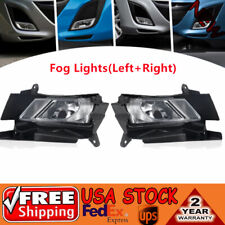 Bumper Fog Lights w/Switch Kit Left+Right Side For 2010-2011 Mazda 3 Sport picture