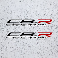 Pair C8.R  Stingray Decal Vinyl Sticker for Corvette Racing Cars picture