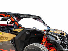 SuperATV Scratch Resistant Full Windshield for Can-Am Maverick X3 - Clear picture