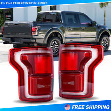 Pair LED Tail Light Brake Non-BLIS For Ford F150 2015 2016 17-2020 Upgrade Style picture