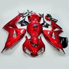 Glossy Red Fairing Kit For Honda CBR1000RR 2006 2007 ABS Injection Bodywork 07 picture