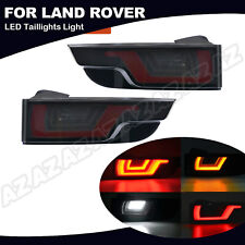 4IN1 Smoked Dynamic LED Tail Lights Assembly Lamp For Range Rover Evoque 2012-18 picture
