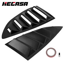 HECASA For Hyundai Genesis Coupe 2010-16 Side Window Louvers Sun Shade ABS Pair picture