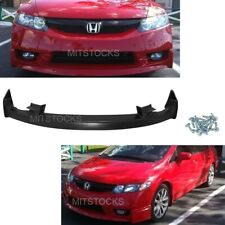For 09 10 11 2009 2010 2011 Civic 4D Mugen Style ADD-ON Front Bumper Lip Spoiler picture