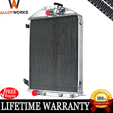 3 Row Aluminum Radiator For 1930 1931 Ford Model A 3.3L Ford V8 Conversion picture