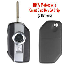 BMW Motorcycle Remote Key Shell Smart Card Key 8A Chip 2 Buttons picture