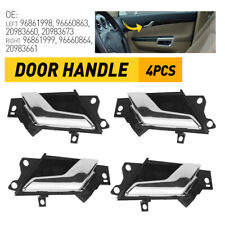 4Psc Front Chrome & Interior Rear Door Handle for Chevrolet Captiva Sport New picture