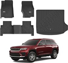 3W Auto Floor Mats&Car Cargo Liner for 2022-2024 Jeep Grand Cherokee All Weather picture